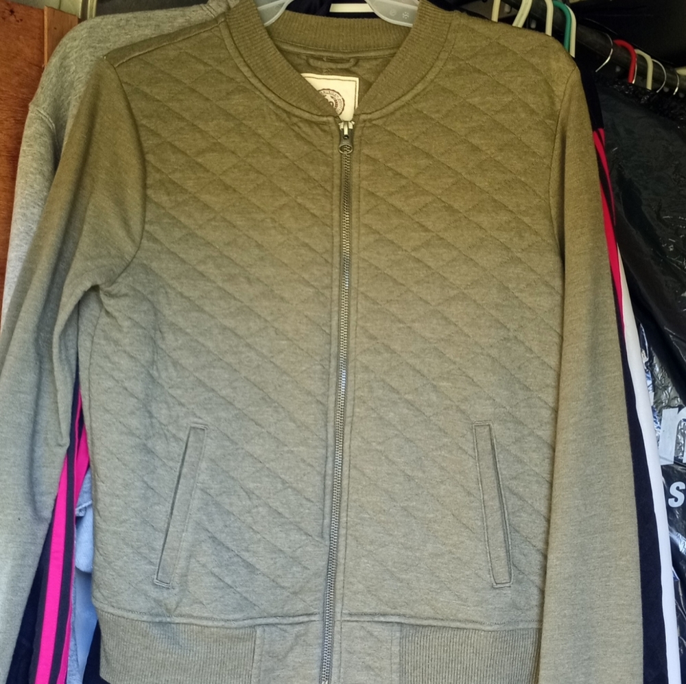 Green women's jacket size med
